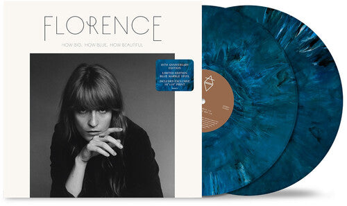 Florence &amp; The Machine - How Big, How Blue, How Beautiful (Limited Anniversary Edition - Blue Vinyl Booklet)