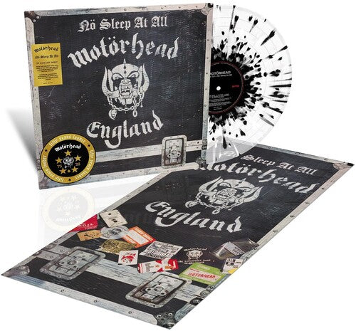 Motothead - No Sleep At All [Anniversary Edition Clear/ Black-White Splatter LP]