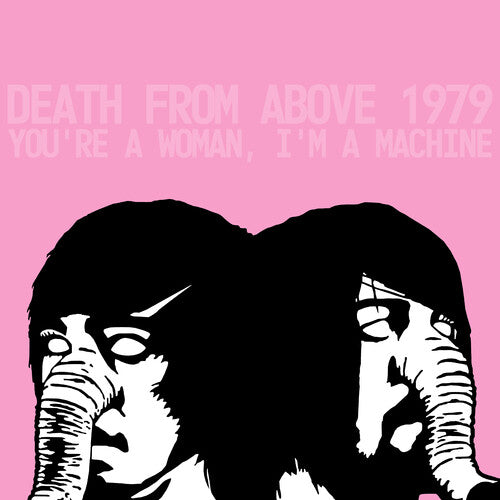 Death From Above 1979 - You&#39;re a Woman, I&#39;m A Machine (Clear Pink Splatter Vinyl Brick &amp; Mortar Exclusive - Rocktober 2025) PRE-ORDER AVAILABLE 10/17/2025