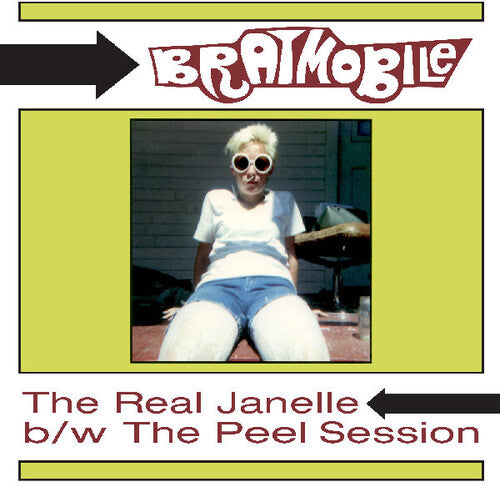Bratmobile - The Real Janelle / The Peel Session (RSD Exclusive Maroon)(BFRSD25)