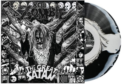 Rob Zombie - The Great Satan (Indie Exclusive - Black &amp; White Swirl Vinyl)