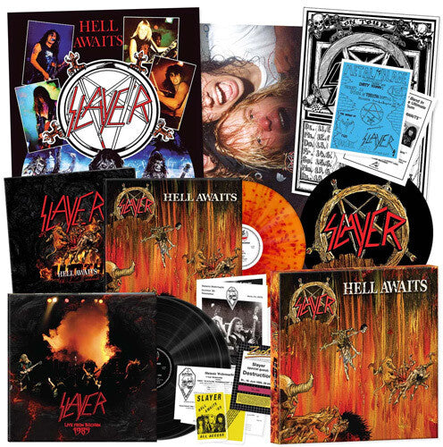 Slayer - Hell Awaits (3xLP Anniversary Edition - Red/Orange Vinyl)