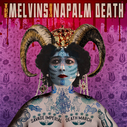 Melvins with Naplam Death - Savage Imperial Death March (IEX - Purple Vinyl)
