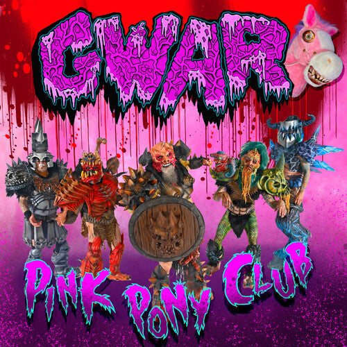 GWAR - Pink Pony Club / We're Just Gwar (Pink Vinyl 7")