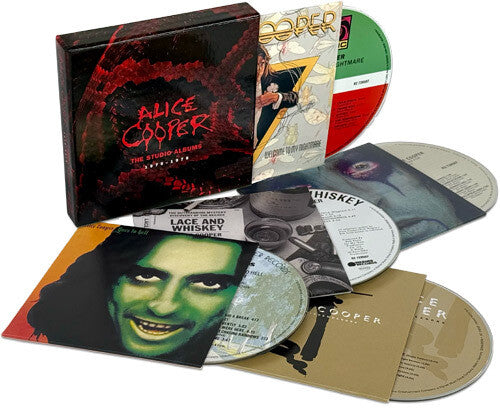 Alice Cooper - The Studio Albums 1975-1978 (Limited Edition 5xCD Boxed Set)