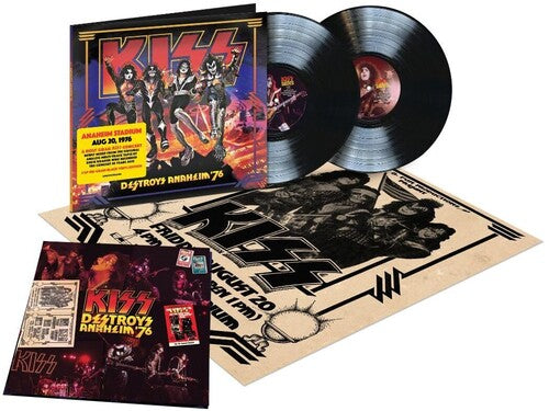 KISS - KISS Destroys Anaheim '76 (2xLP 180 Gram Vinyl) PRE-ORDER RELEASES 8.21.2026