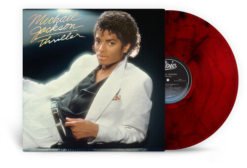 Michael Jackson - Thriller (Red &amp; Black Marble Vinyl)