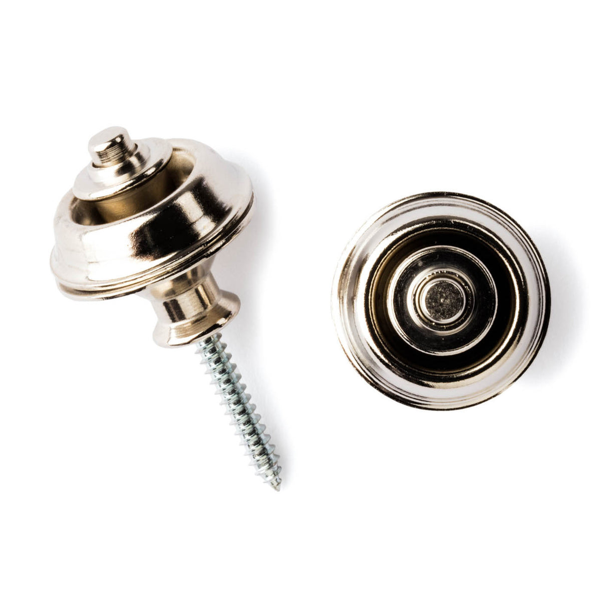 Dunlop SLS1031N Straplok Strap Retainers Dual Design - Nickel