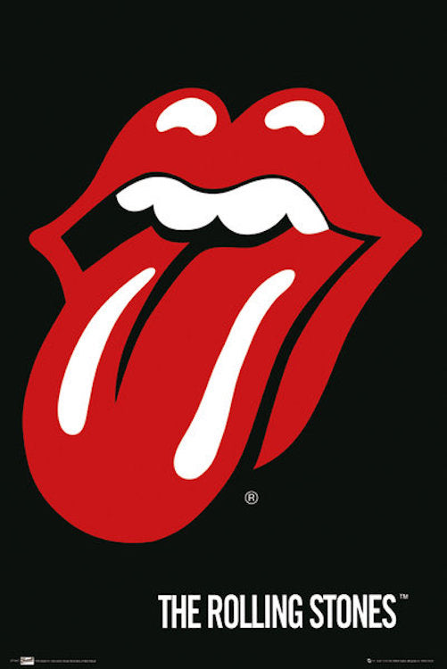 THE ROLLING STONES Tongue Logo - 24"x36" Poster
