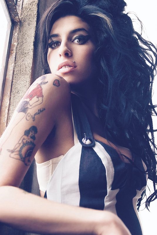 Amy Winehouse Tattoos - 24x36 Poster