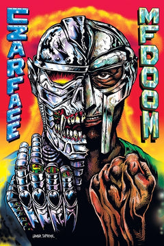 M.i.C MF DOOM POSTER ポスター L FACE mf-doom-czarface-album-poster-
