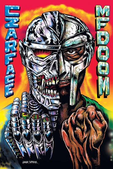 MF DOOM Czarface Album Cover - 24x36 Poster - Rock City