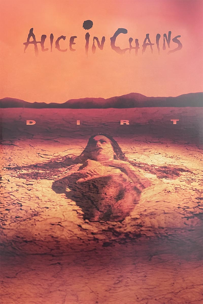 Alice In Chains Dirt Album Cover - 24x36 Poster