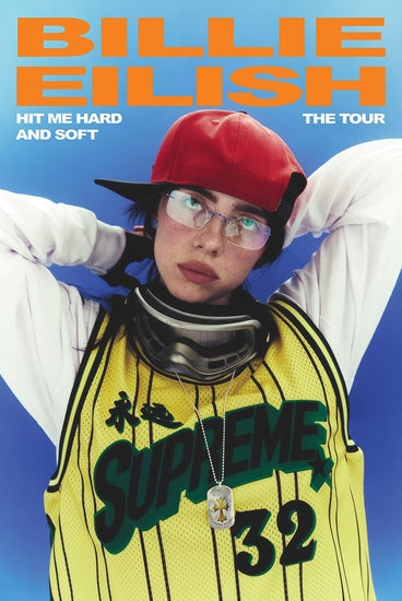 Billie Eilish - Hit Me Hard Tour Poster
