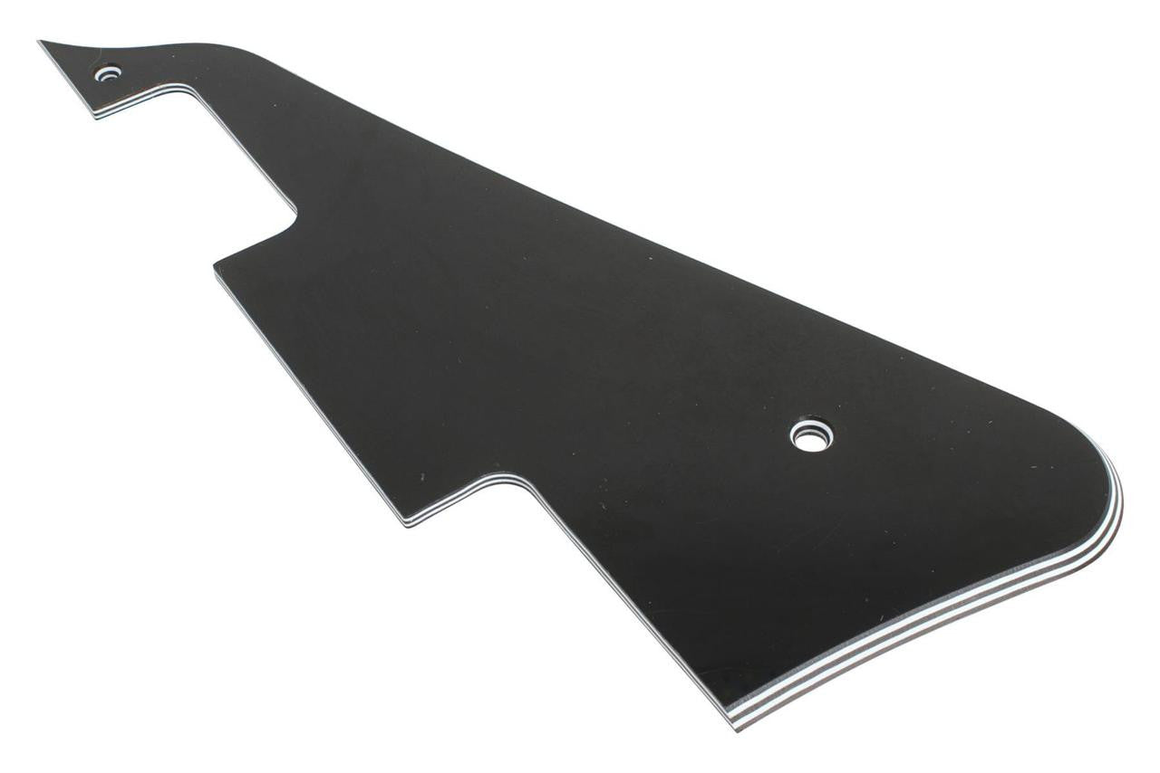 AllParts Pickguard for Gibson Les Paul Black 5-ply (B/W/B/W/B) - PG-0800