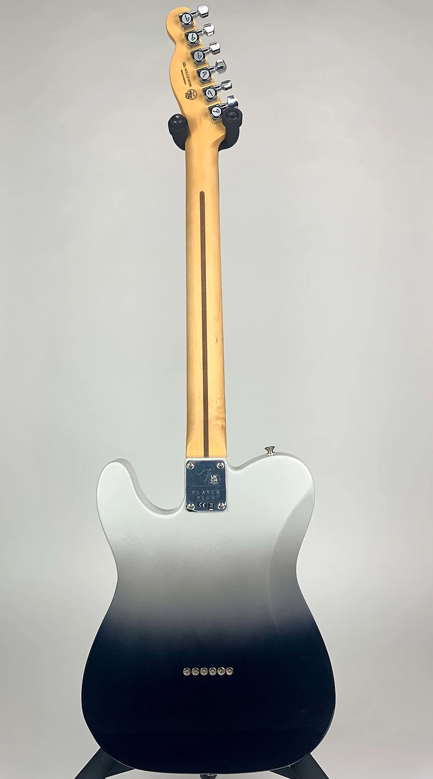 USED Fender Player Plus Telecaster with Pau Fero Fingerboard - Silver Smoke