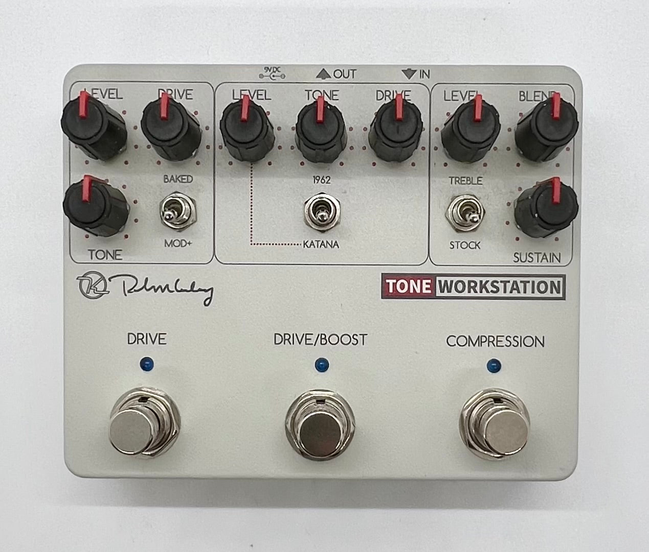 USED Keeley Tone Workstation Overdrive/Boost/Compression Pedal