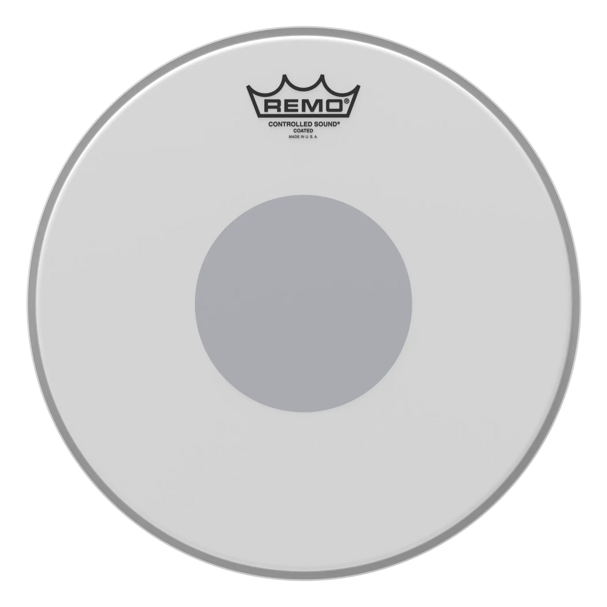 Remo CS−0113−10 Controlled Sound Coated Bottom Black Dot Drumhead - 13"