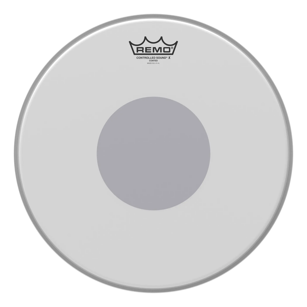 Remo CX-0114-10 Controlled Sound X Coated Bottom Black Dot Snare Drumhead - 14"