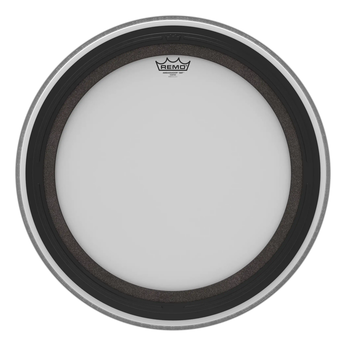 Remo BR−1122−00−SMT Ambassador SMT Coated Bass Drumhead - 22"