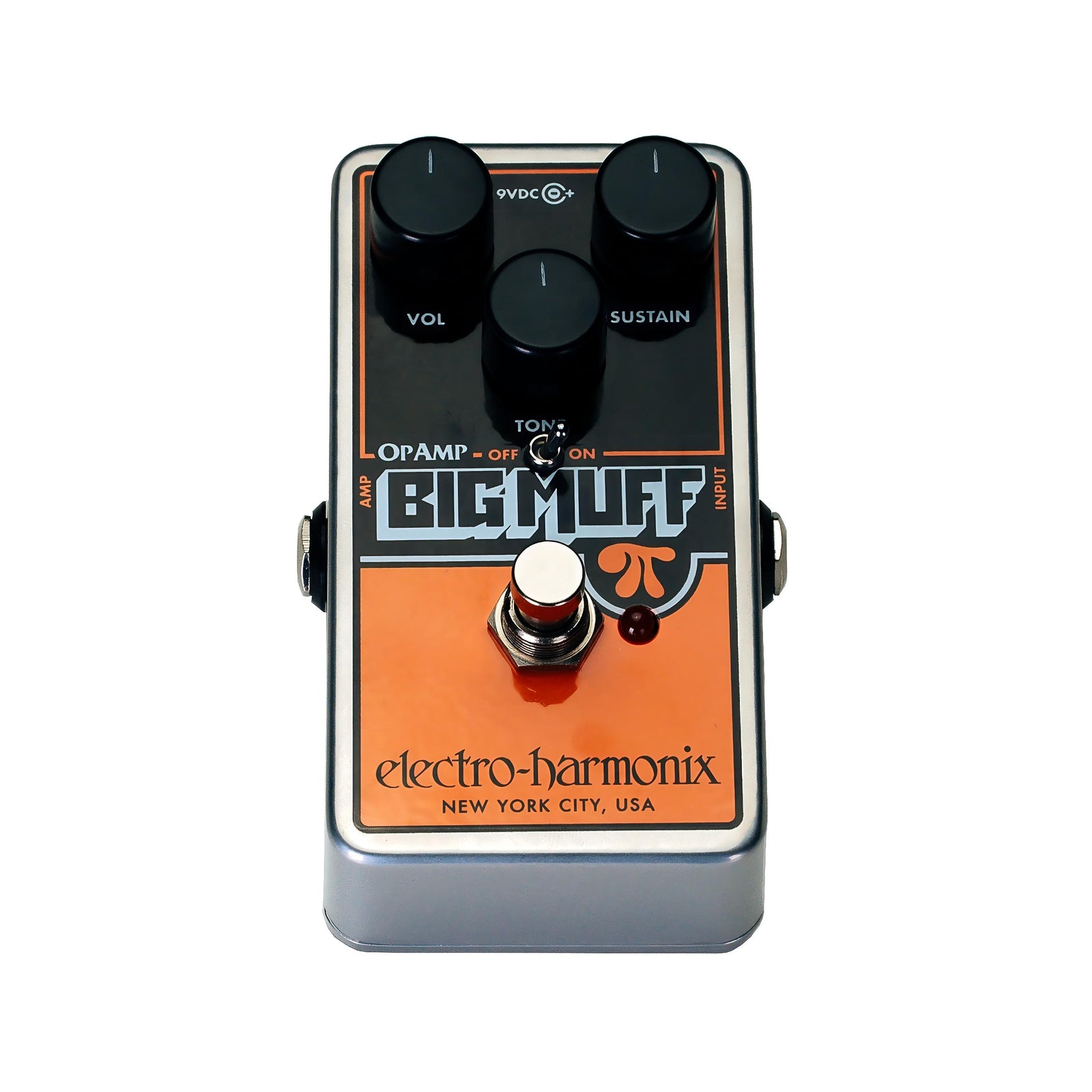 Electro-Harmonix Op-Amp Big Muff Pi Fuzz/Distortion/Sustainer Pedal