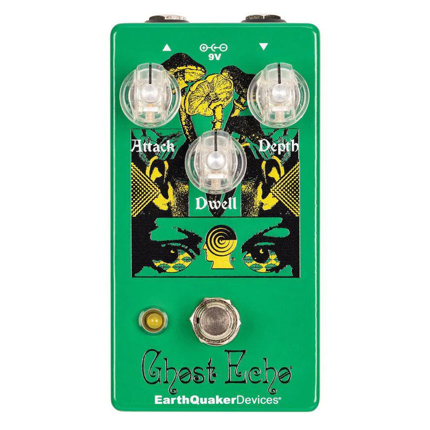 EarthQuaker Devices Ghost Echo Vintage Voiced Reverb Brain Dead Version Limited Edition Guitar Pedal