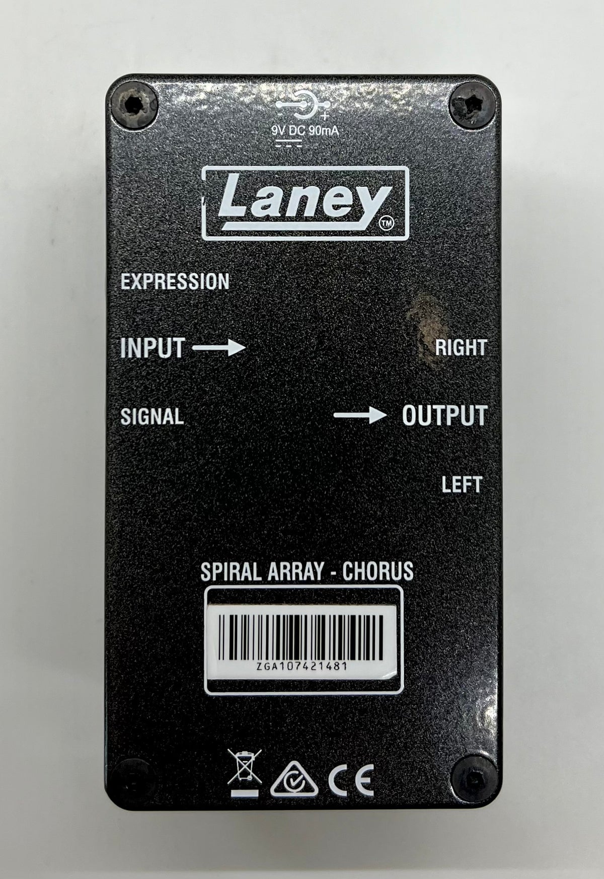 USED Black Country Customs Spiral Array Chorus Pedal