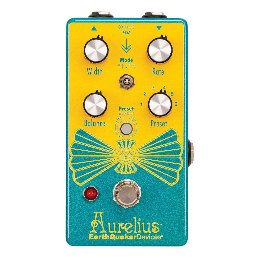 Earthquaker Devices Aurelius Tri-Voice Chorus Guitar Pedal