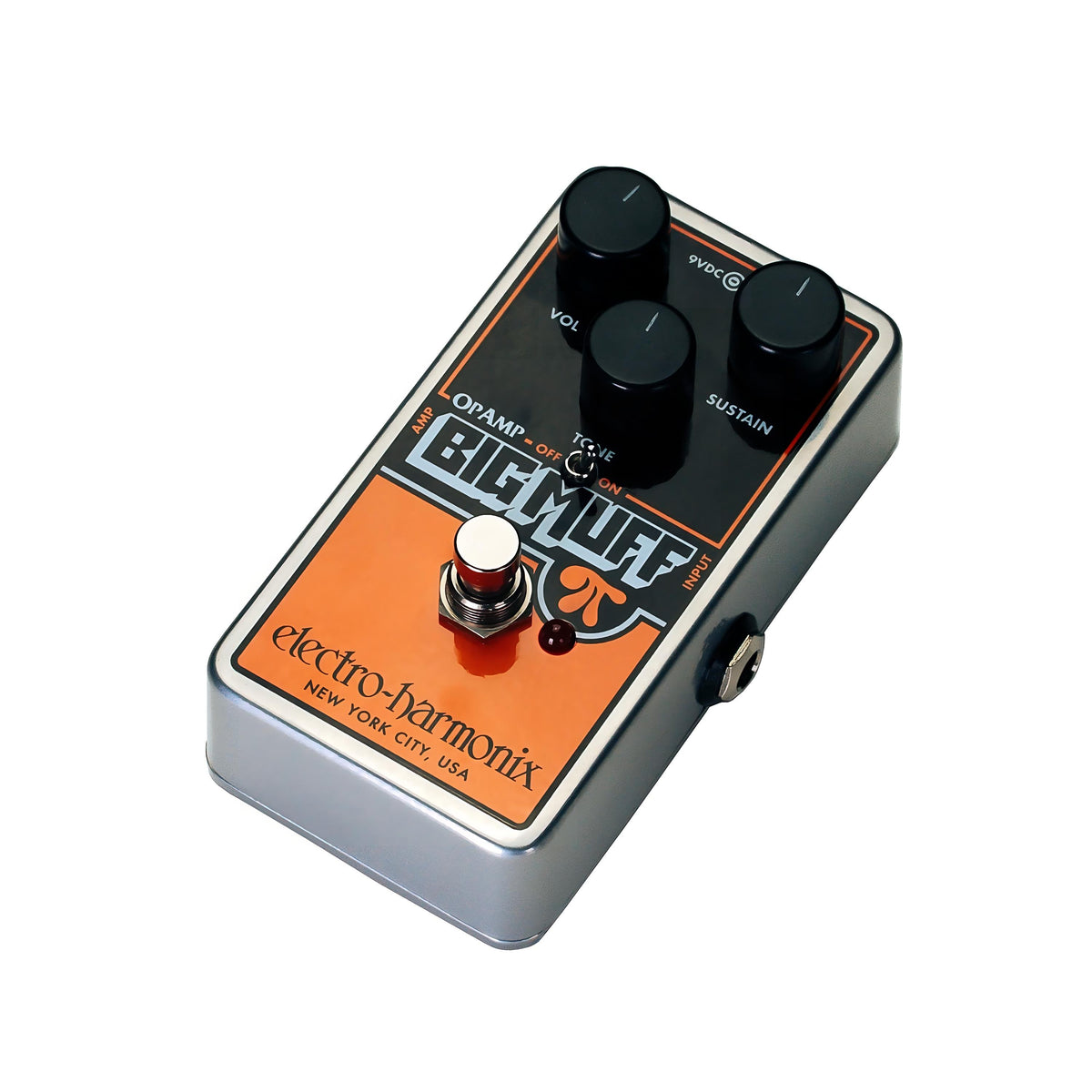 Electro-Harmonix Op-Amp Big Muff Pi Fuzz/Distortion/Sustainer Pedal