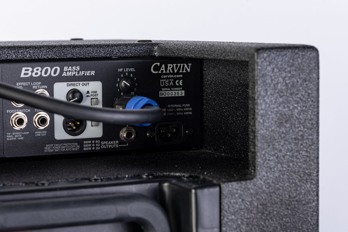 USED Carvin B800 212 Bass Amplifier