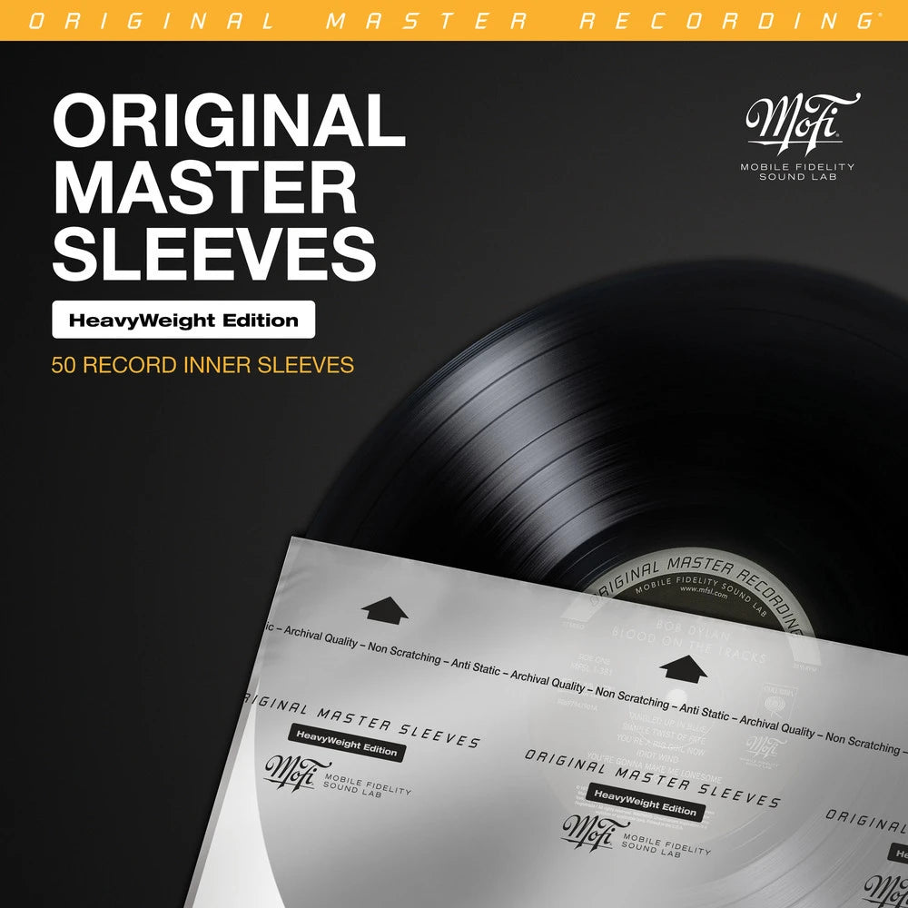 Mobile Fidelity Sound Lab Original Master Record HeavyWeight Inner Sleeves (50pk, 120gsm)