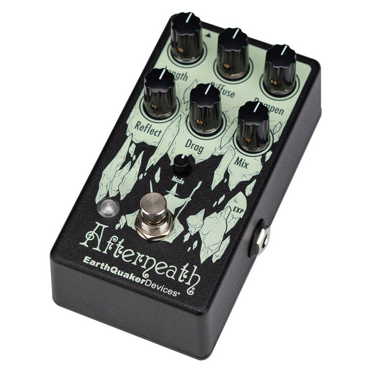 EarthQuaker Devices Afterneath V3 Enhanced Otherworldly Reverberator Guitar Pedal