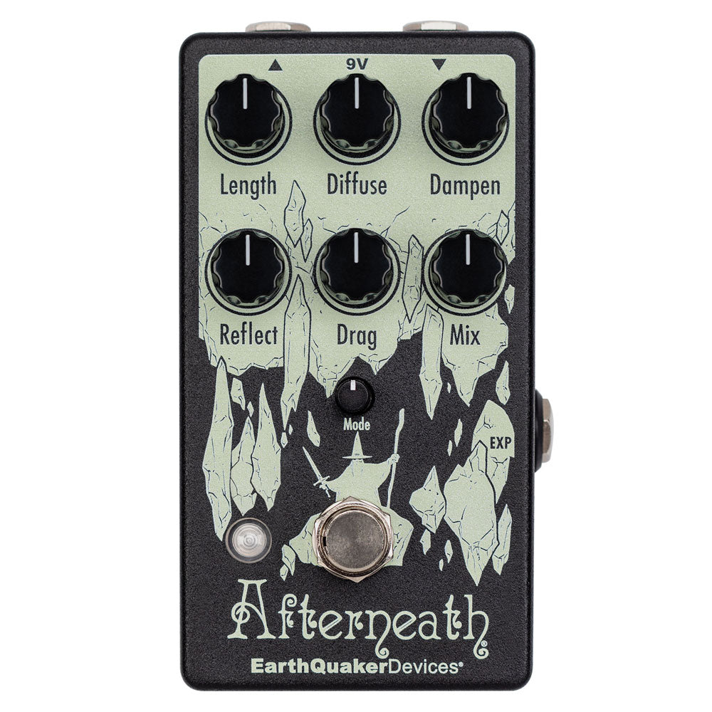 EarthQuaker Devices Afterneath V3 Enhanced Otherworldly Reverberator Guitar Pedal