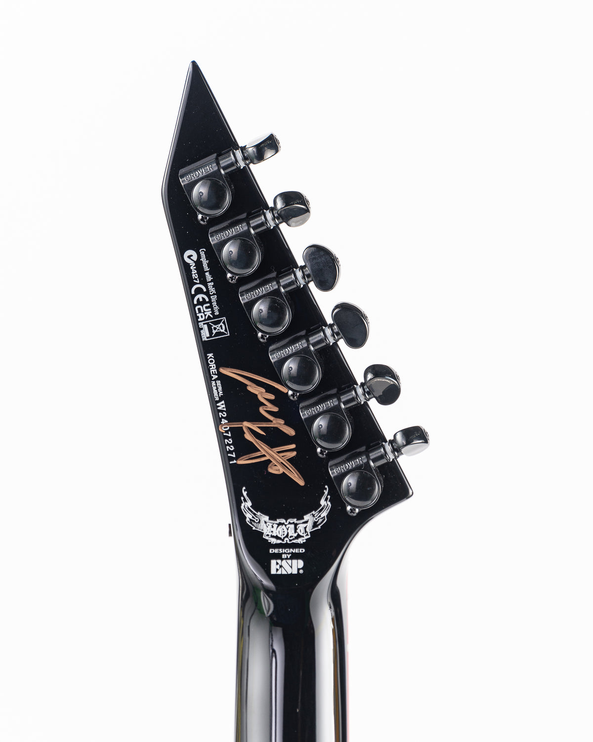 ESP LTD Gary Holt GH-SV Electric Guitar- Signed by Gary Holt + Bonus Items