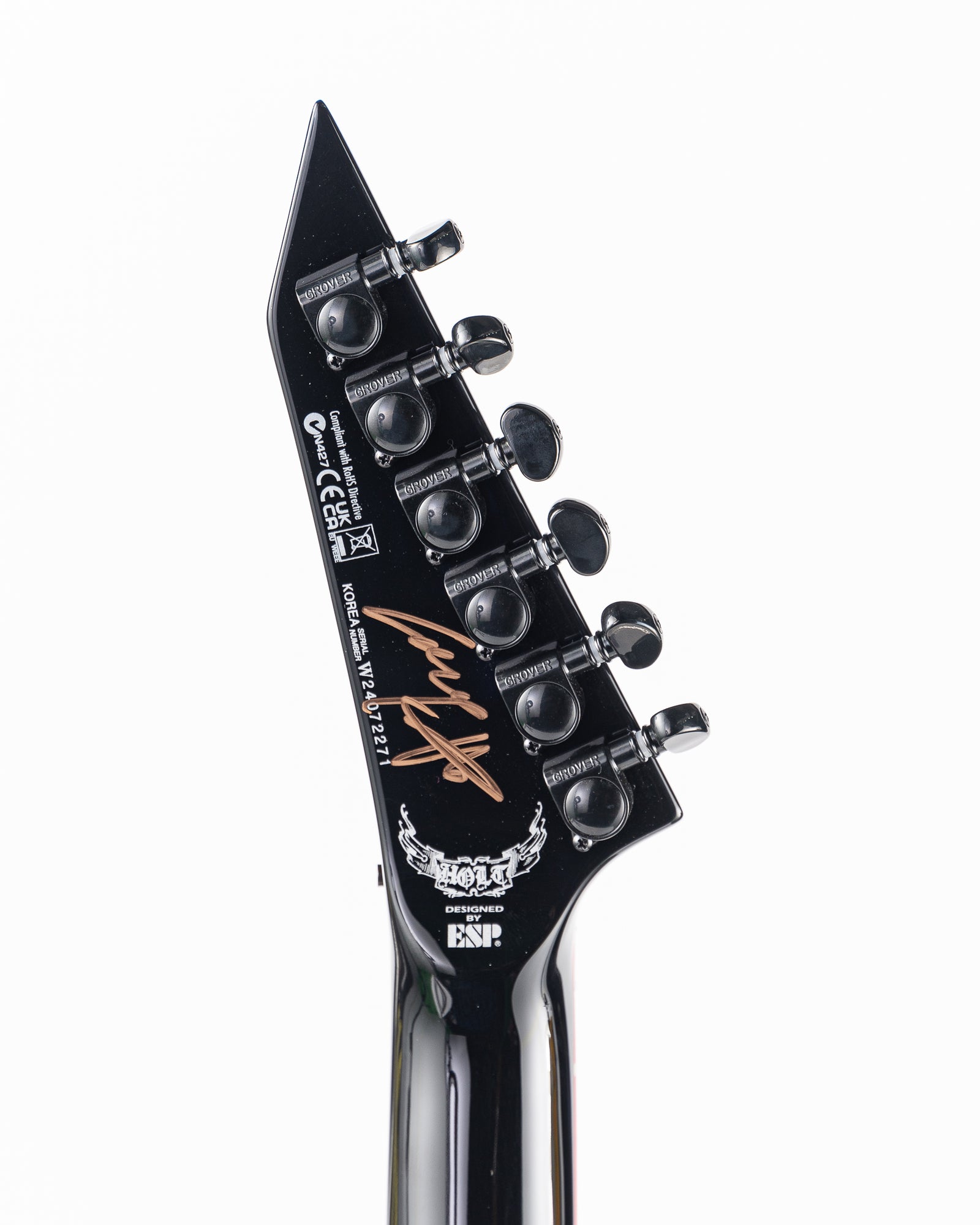 ESP LTD Gary Holt GH-SV Electric Guitar- Signed by Gary Holt + Bonus Items