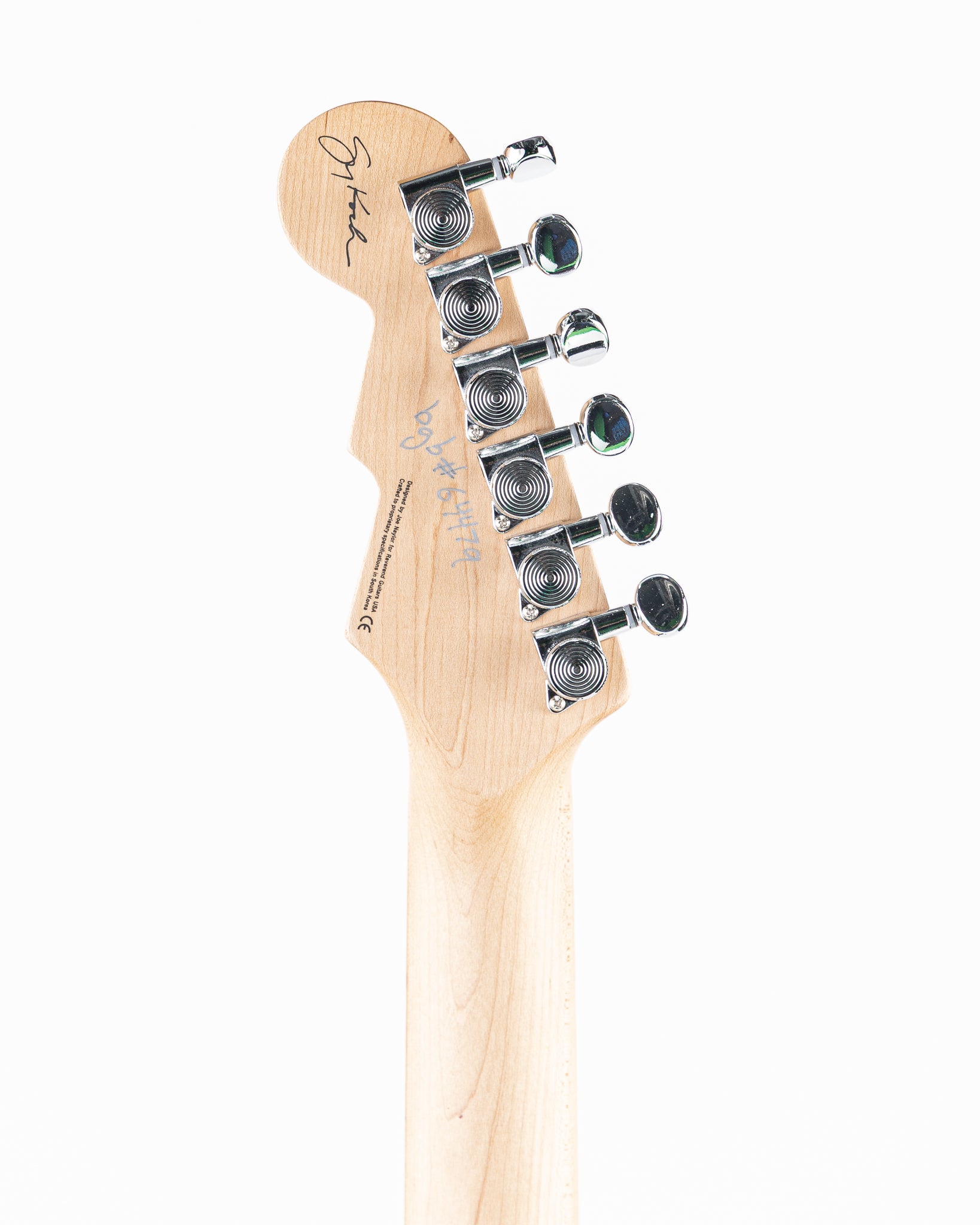 Reverend Signature Series Greg Koch Gristle ST Electric Guitar - Blucifer