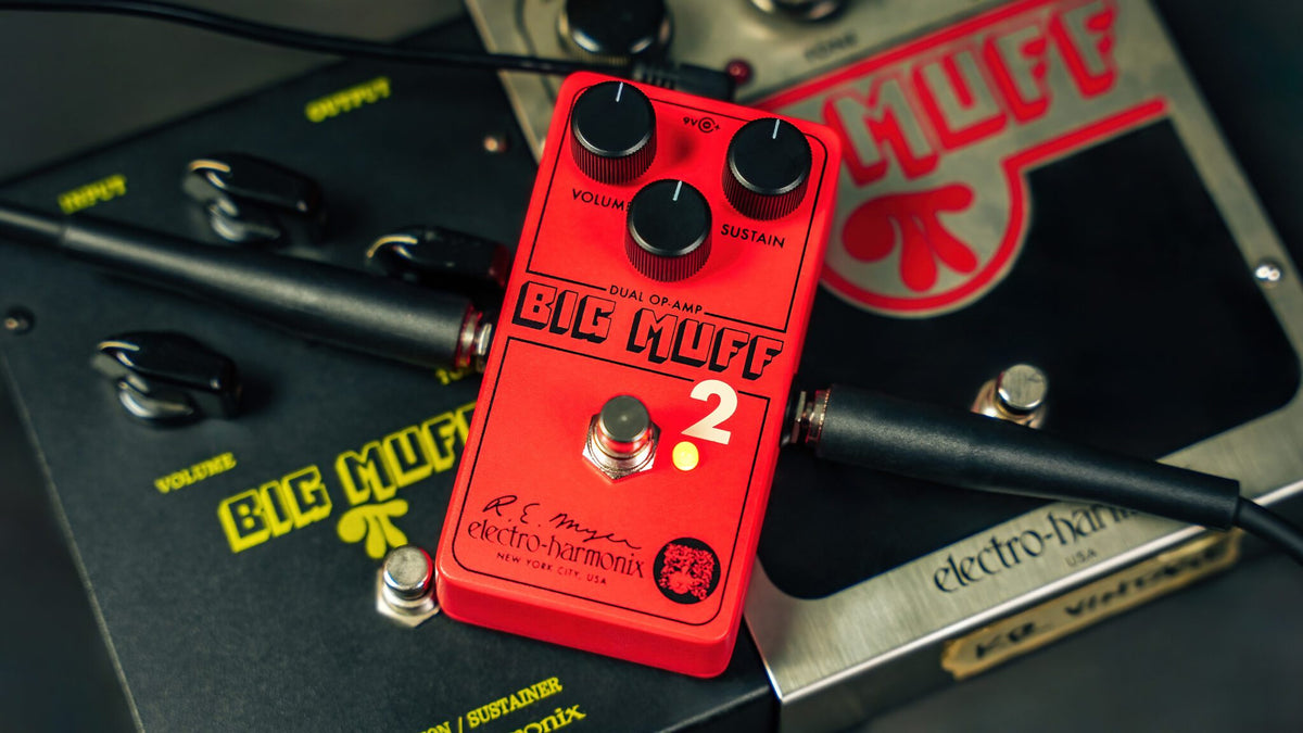 Electro-Harmonix Big Muff Pi 2 Dual Op-Amp Fuzz Pedal