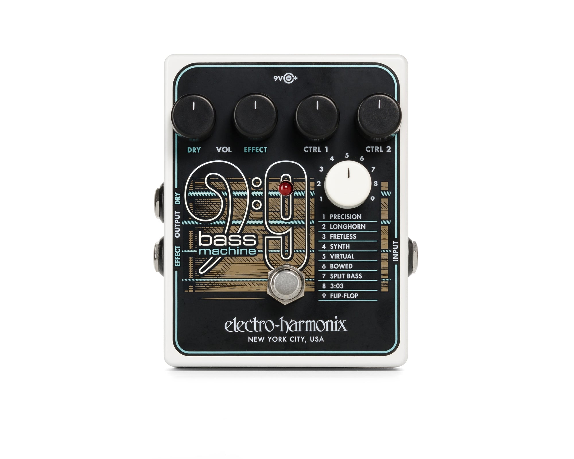 Electro-Harmonix Bass9 Bass Machine Pedal