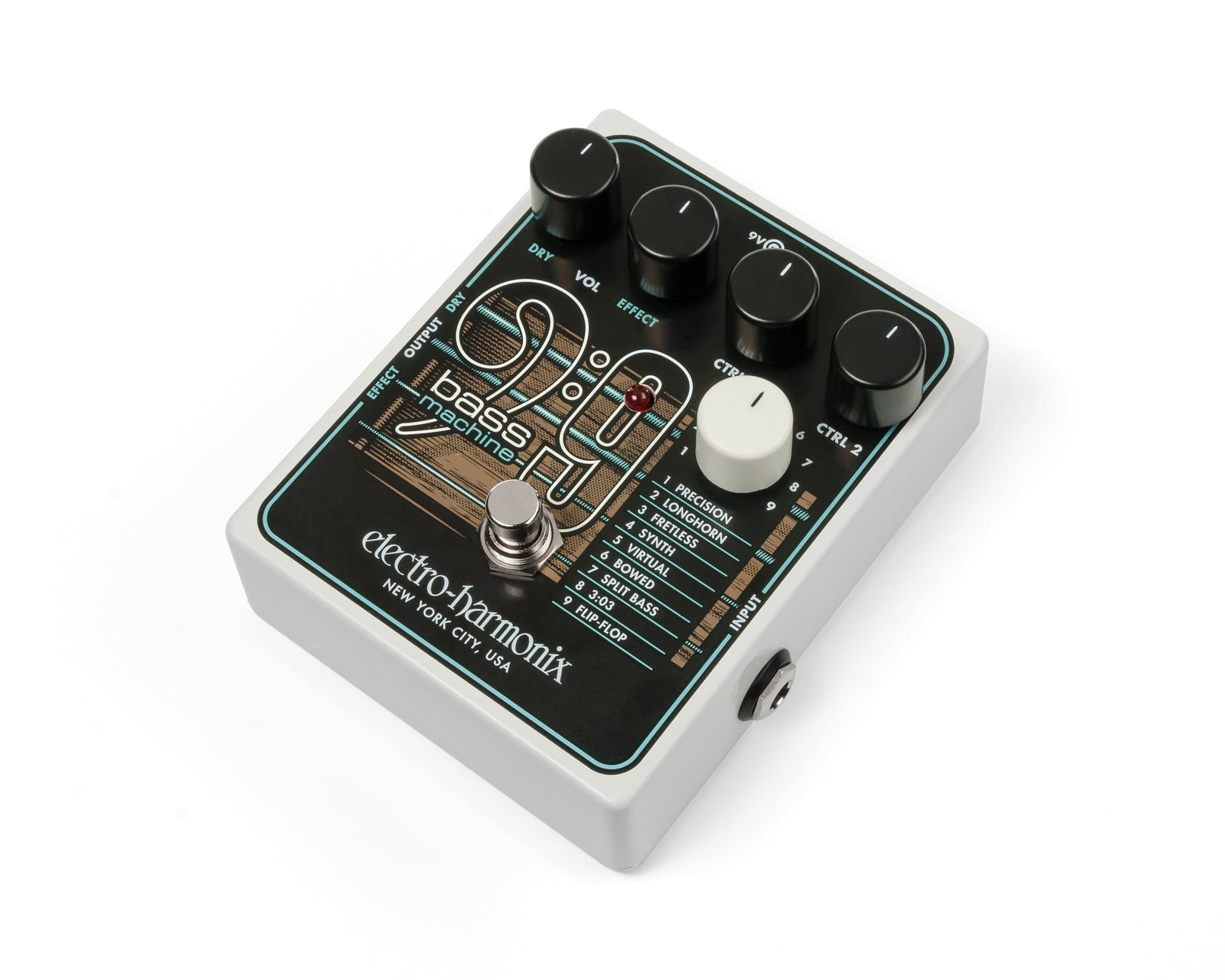 Electro-Harmonix Bass9 Bass Machine Pedal