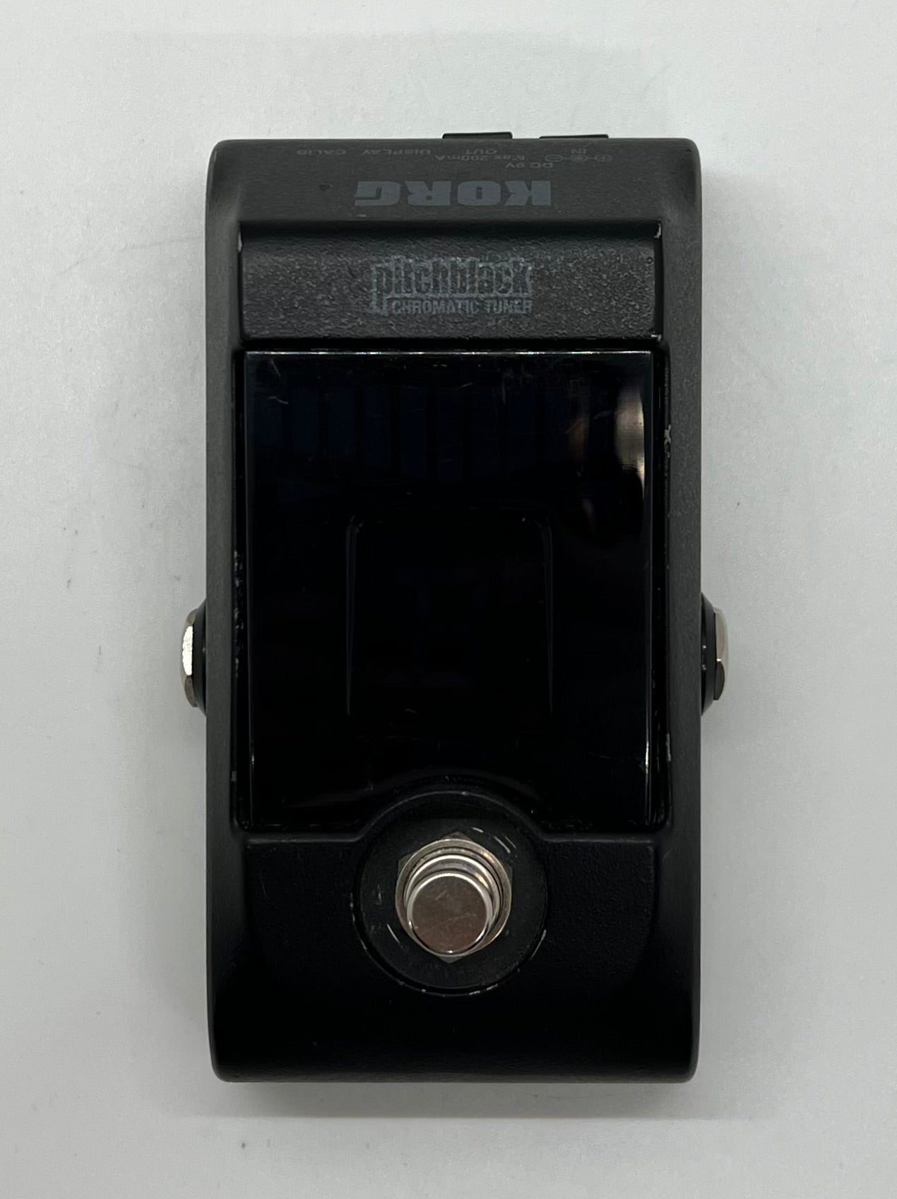 USED Korg Pitchblack Chromatic Pedal Tuner