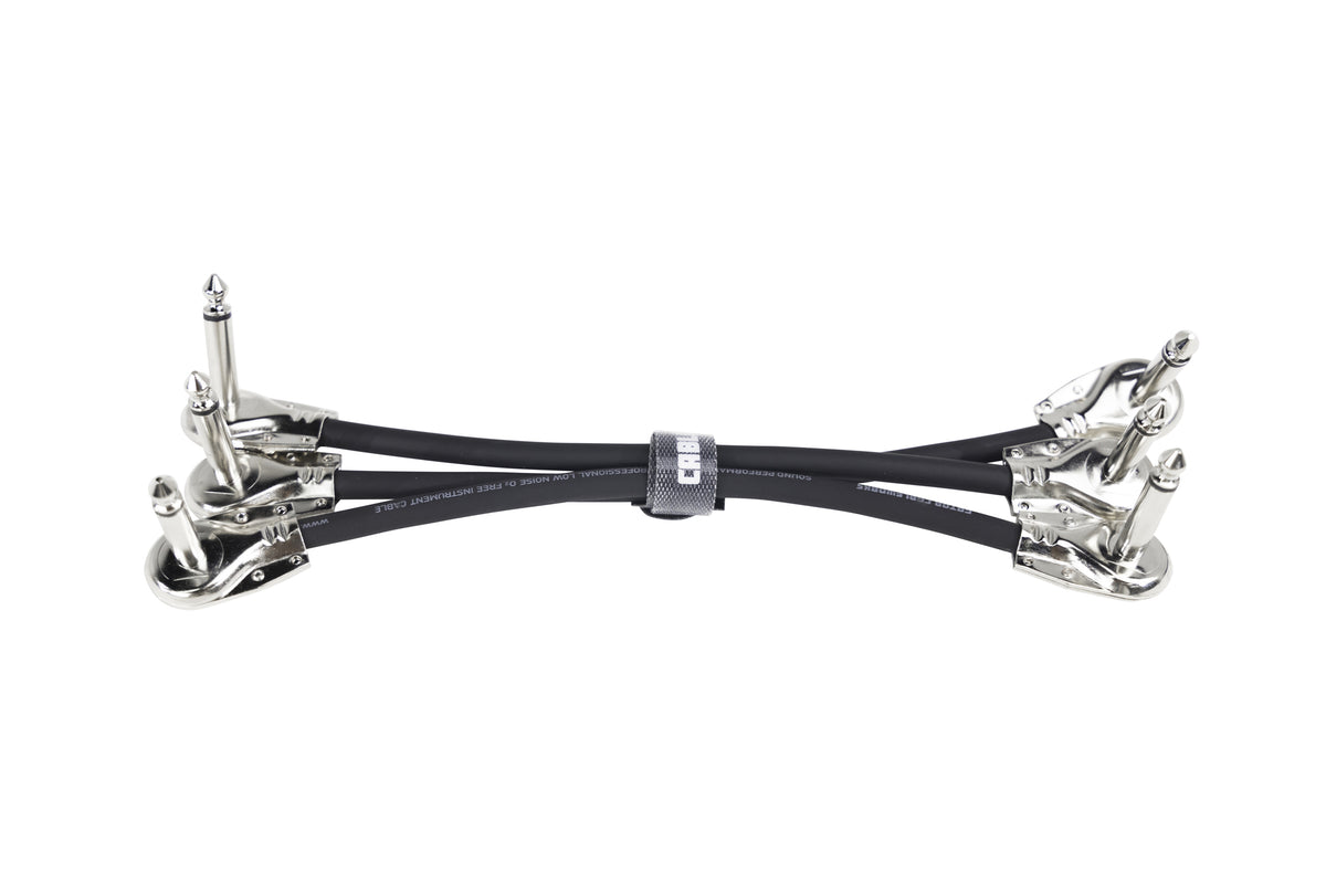 Gator GCWB-INS-6INRA3PK Patch Cable Right Angle to Right Angle Pack of 3 - 6"