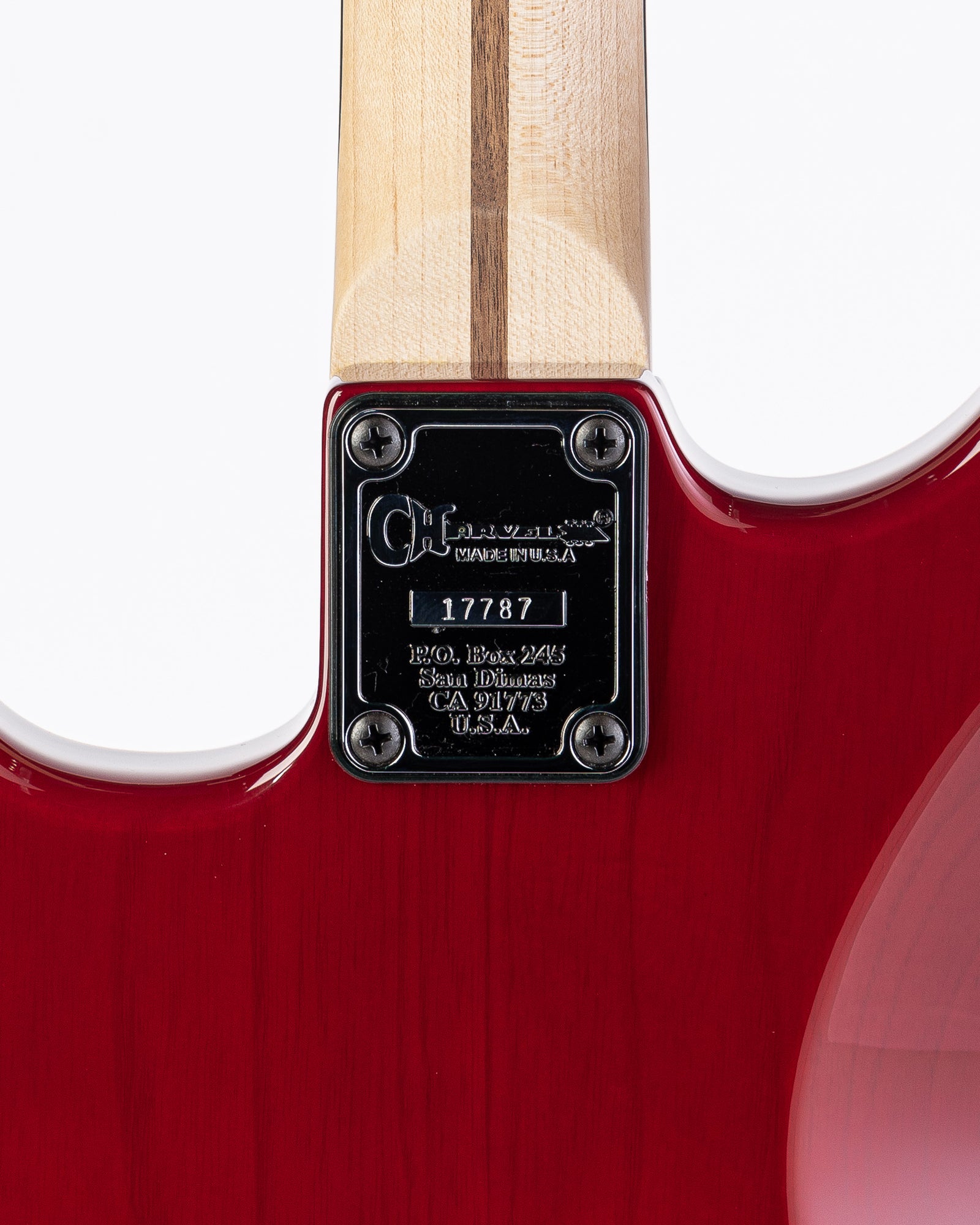 Charvel Custom Shop San Dimas Electric Guitar - Crimson Burst