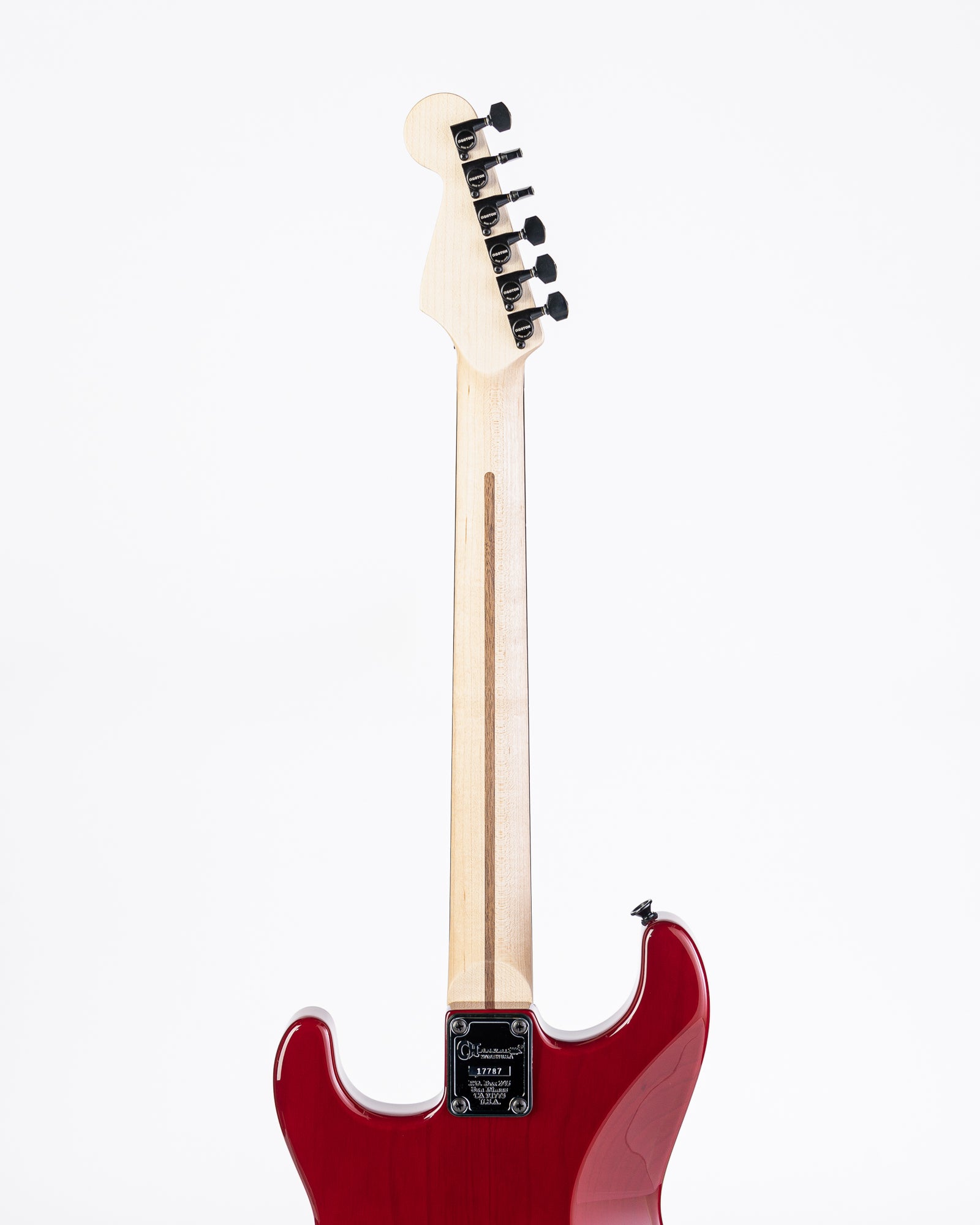 Charvel Custom Shop San Dimas Electric Guitar - Crimson Burst