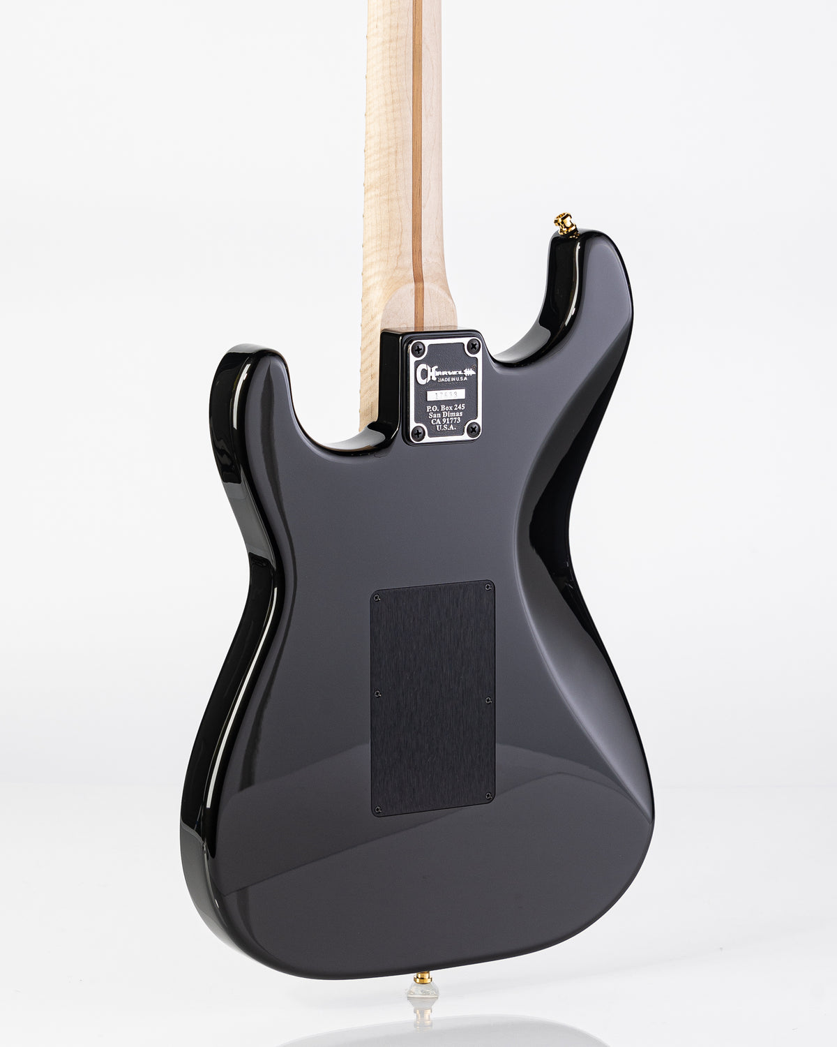 Charvel Custom Shop So-Cal Electric Guitar - Black Metallic