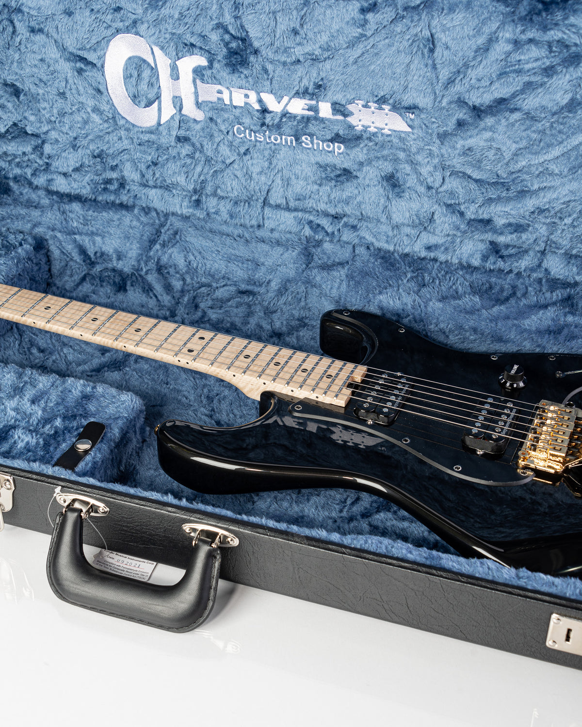 Charvel Custom Shop So-Cal Electric Guitar - Black Metallic