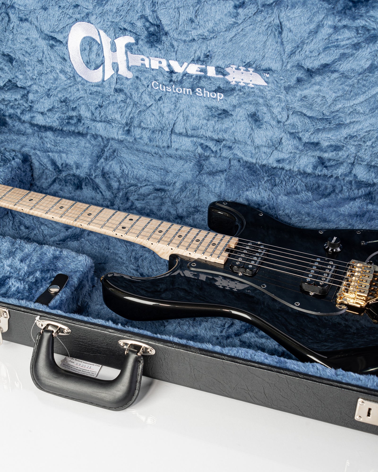 Charvel Custom Shop So-Cal Electric Guitar - Black Metallic