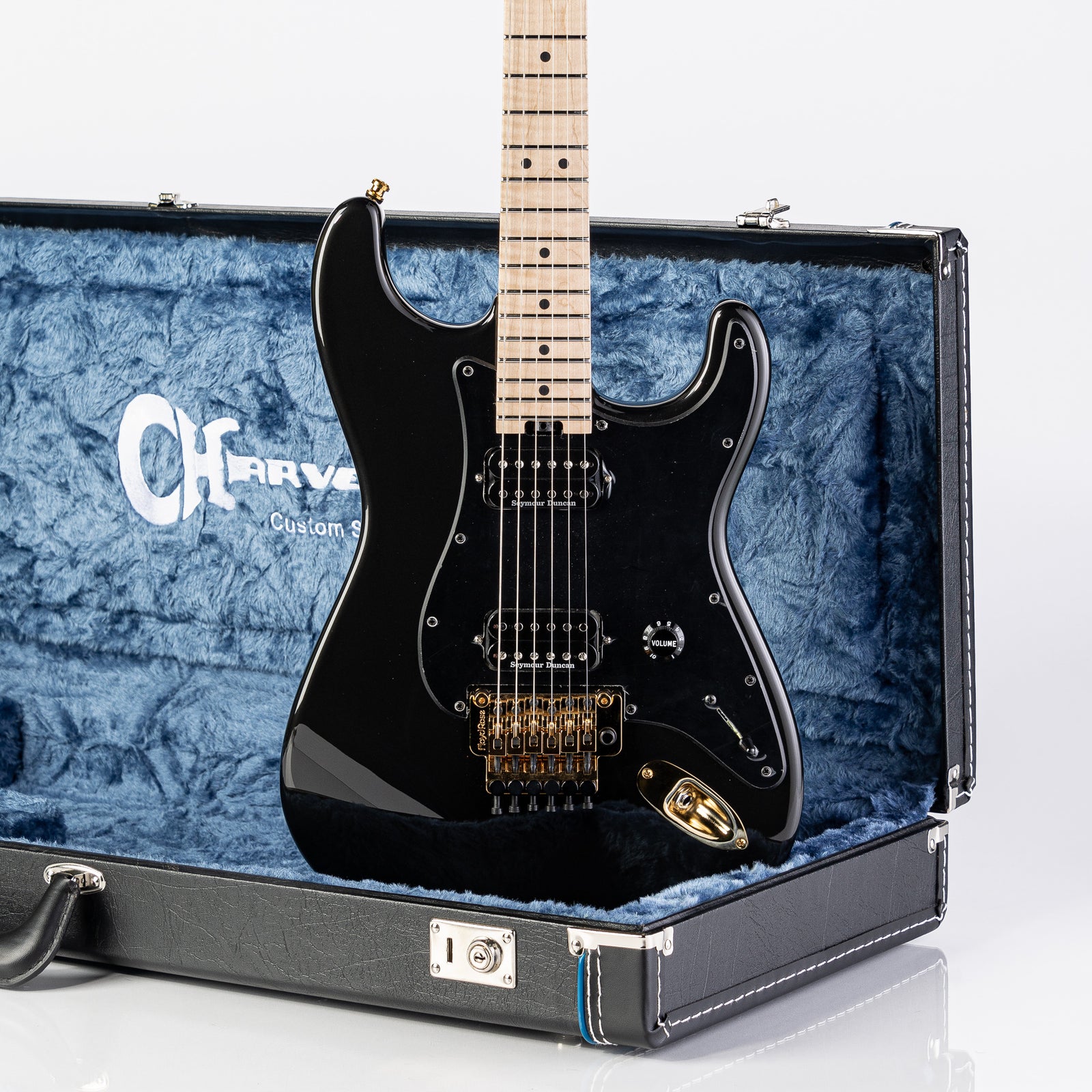 Charvel Custom Shop So-Cal Electric Guitar - Black Metallic