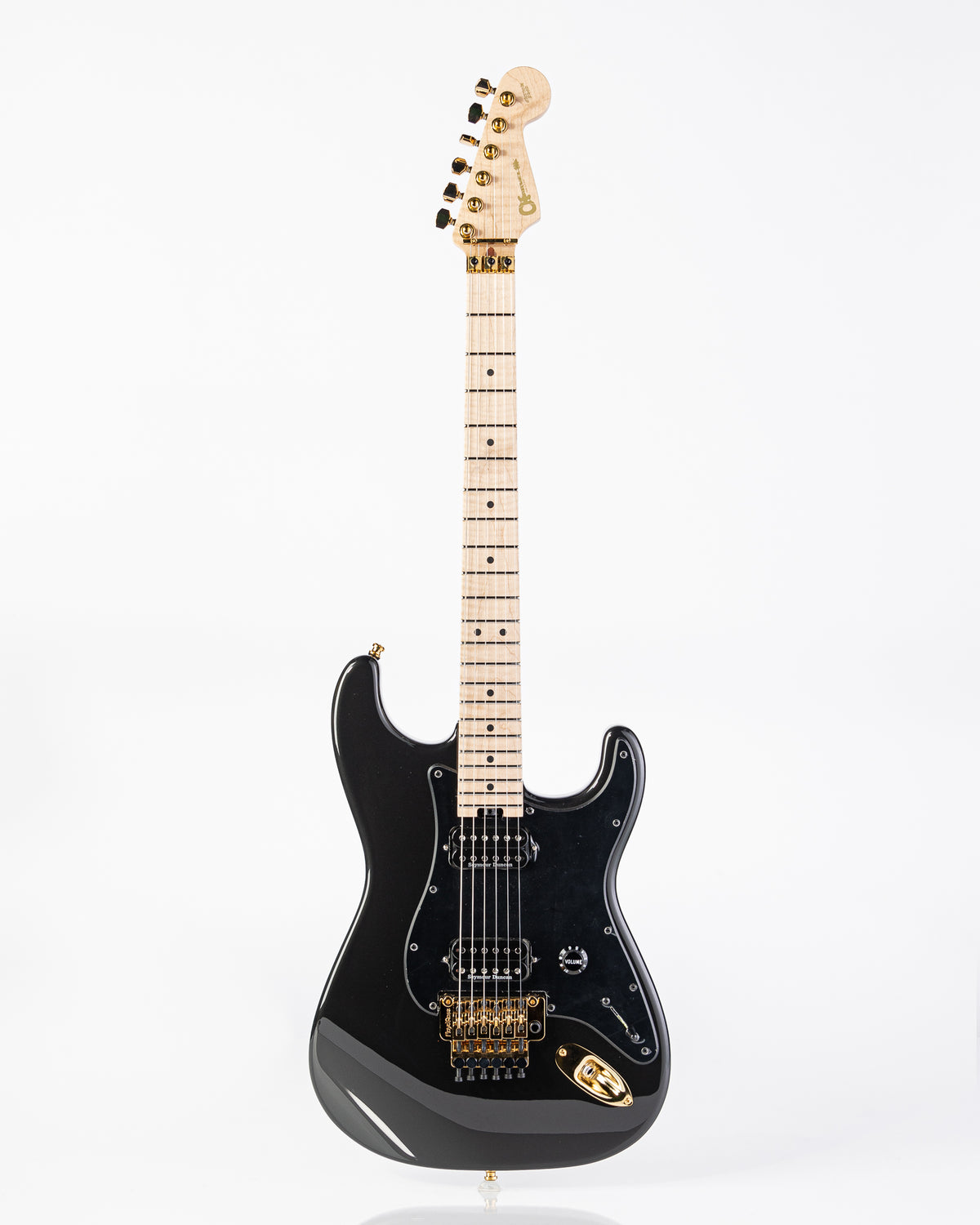 Charvel Custom Shop So-Cal Electric Guitar - Black Metallic