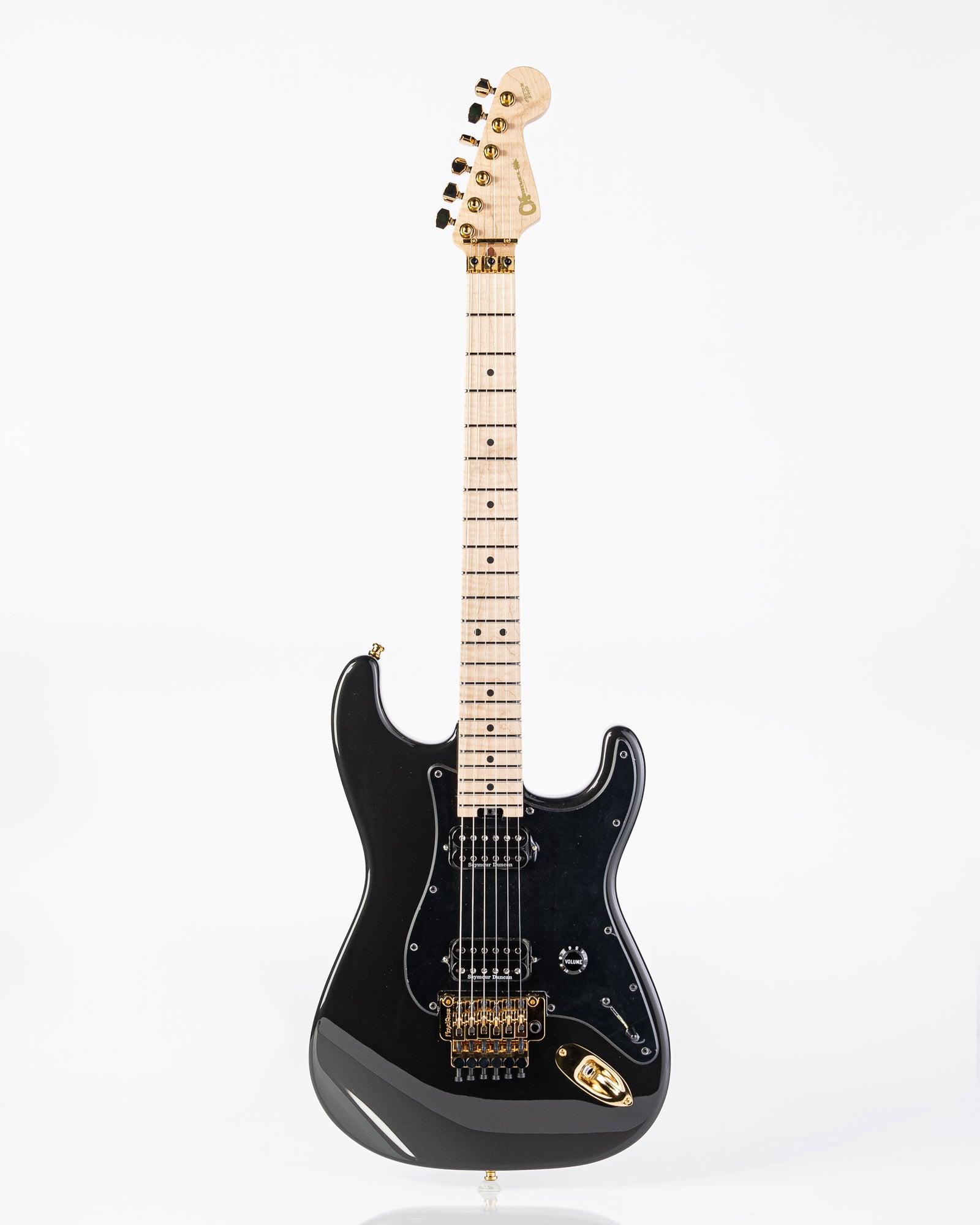 Charvel Custom Shop So-Cal Electric Guitar - Black Metallic