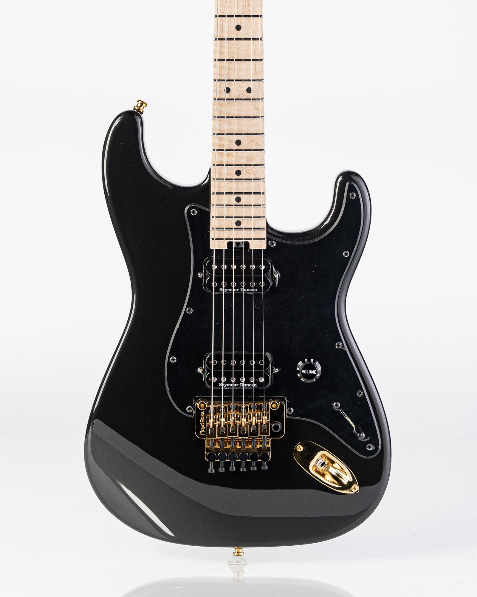 Charvel Custom Shop So-Cal Electric Guitar - Black Metallic